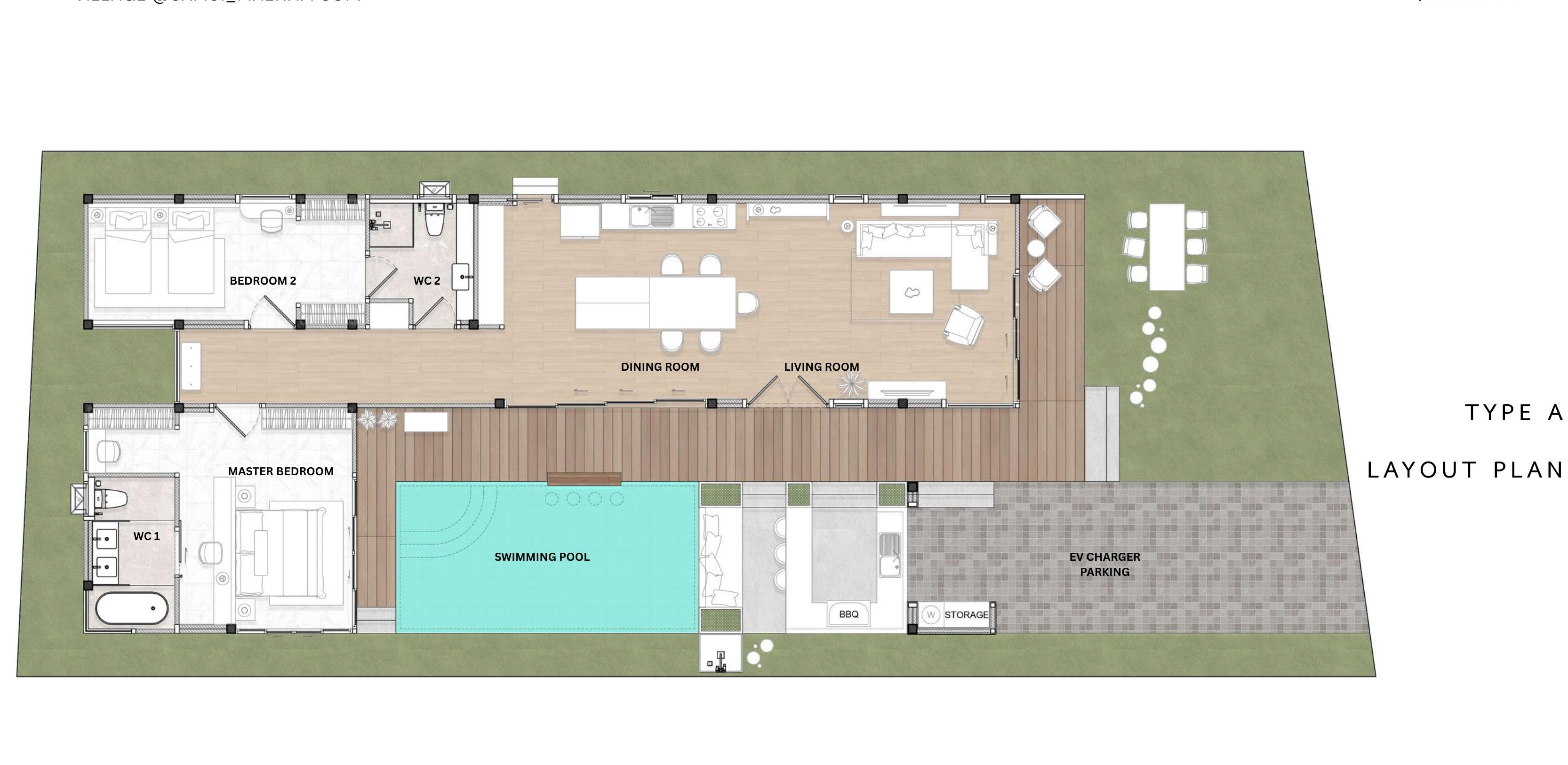 Type A Layout plan