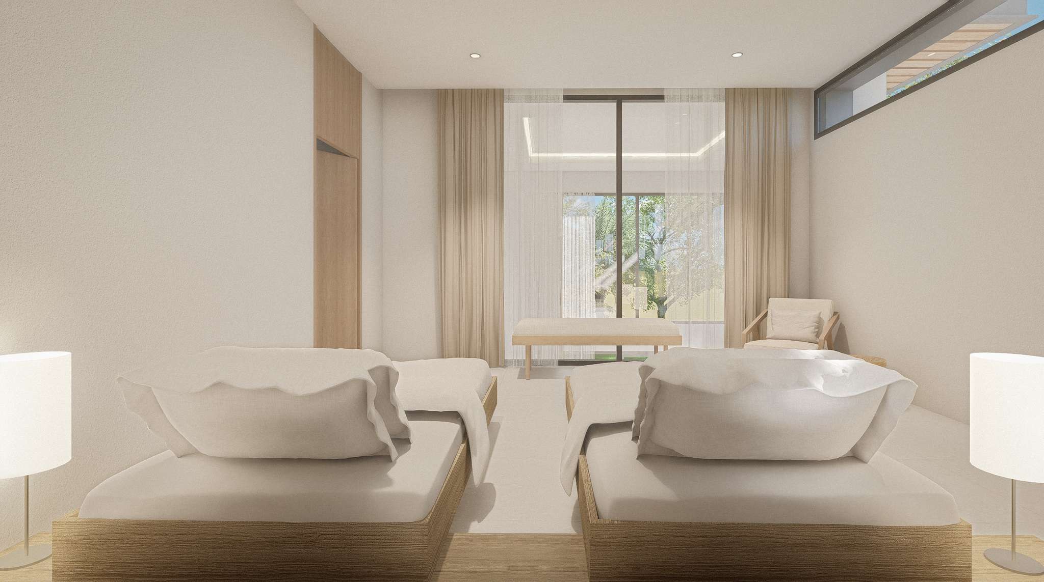 Type C second-floor bedroom