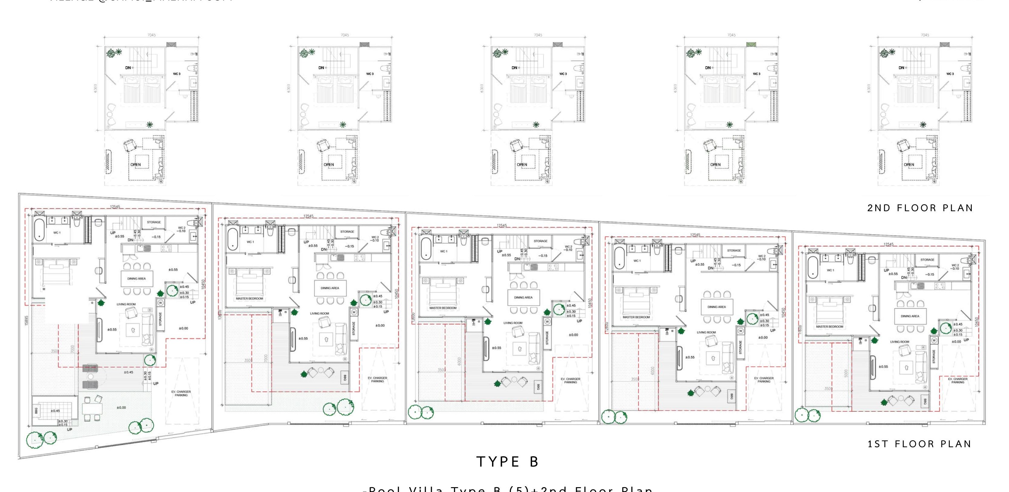 Type B Plot plans