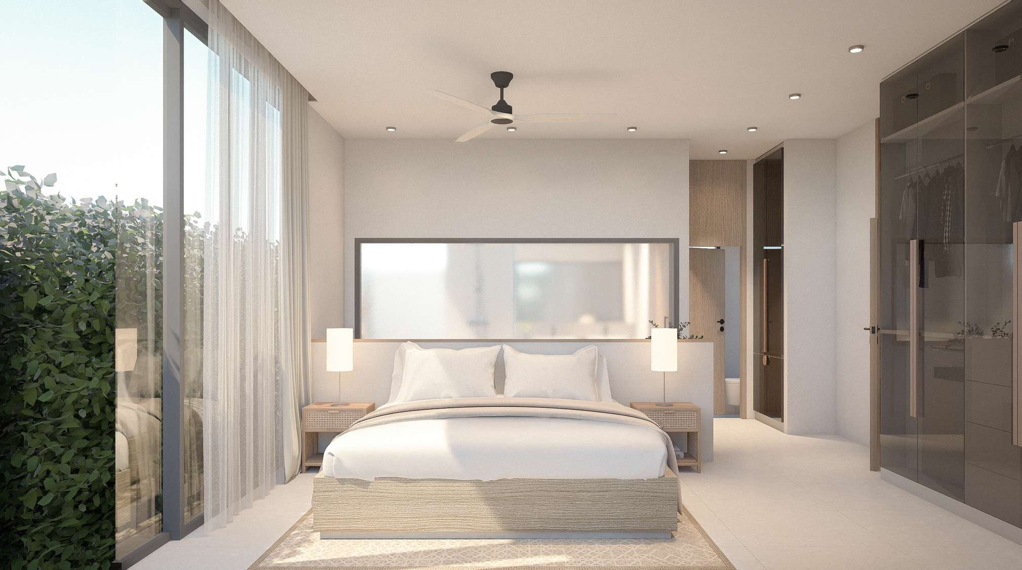 Type A master bedroom