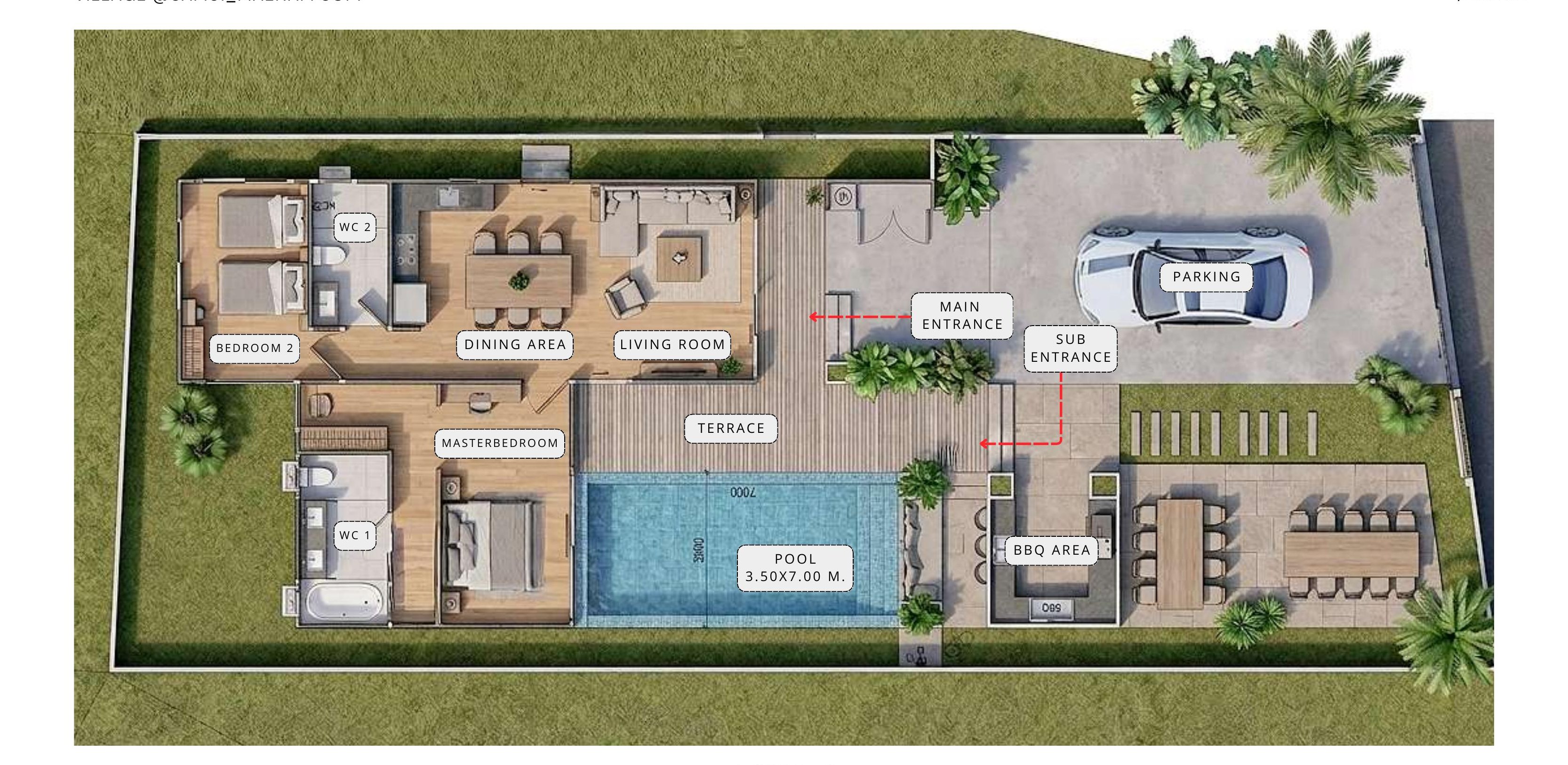 Type A 3D plan