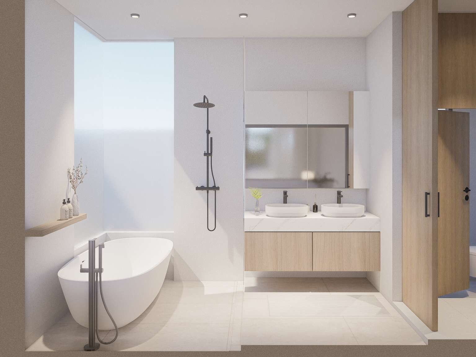Type C master bathroom